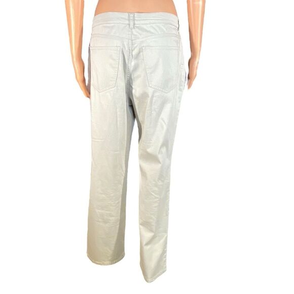 Talbots Petites Beige Pants Women Size 6 Petite Business Casual Stretchy Pockets - Picture 4 of 5